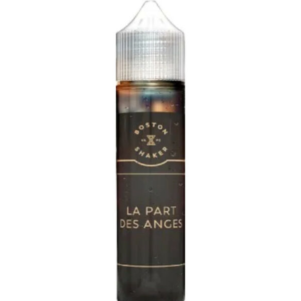 Une création premium mêlant whisky, chocolat au lait, café, miel et classic havane. La Part des Anges incarne l’élégance aromatique par Boston Shaker Vape.