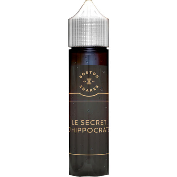 Un mélange unique de thés, gin, citronnelle, mastiha et baie de sancho. Le Secret d’Hippocrate, l’élégance aromatique par Boston Shaker Vape.