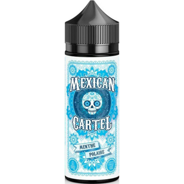 Découvrez Menthe Polaire par Mexican Cartel, une menthe polaire saisissante relevée de chlorophylle, pour une expérience de vape intensément glaciale.