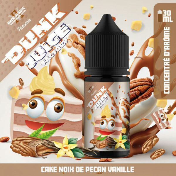 Concentré Cake Noix De Pécan Vanille | Dunk Juice Factory | 30 ml
