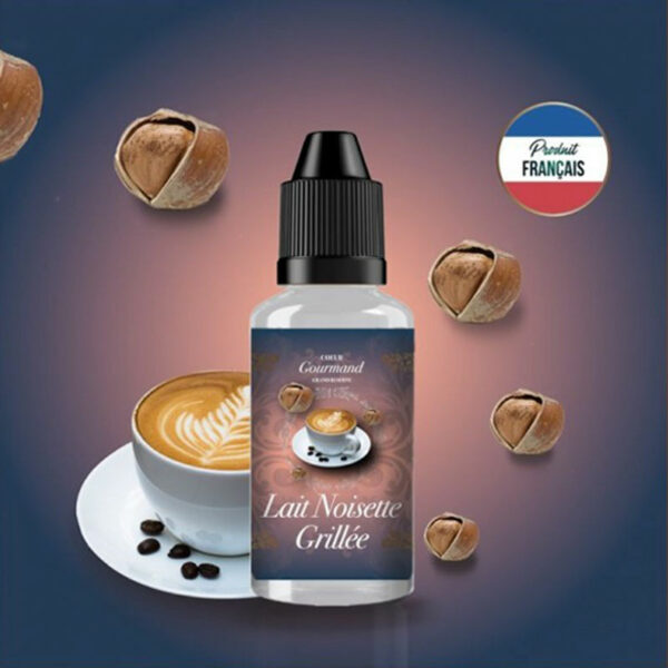 Concentré Lait Noisette Grillée | Coeur Gourmand | 30 ml