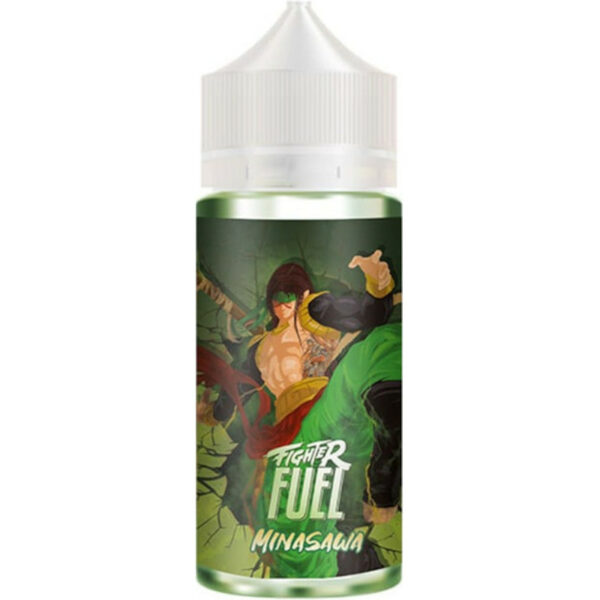 Minasawa Fighter Fuel par Maison Fuel marie pomme, poire et cactus dans une vape fruitée et fraîche, inspirée du Japon et de l’art du combat.