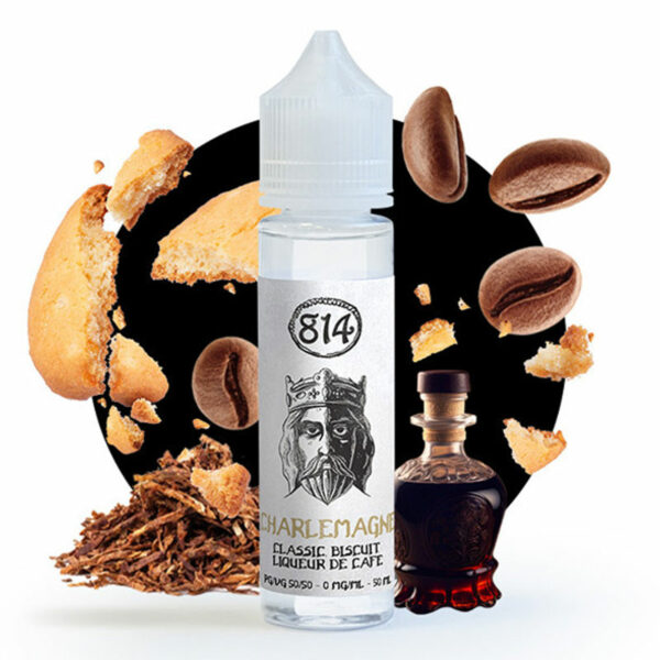 Charlemagne 814 Tabac Biscuit Liqueur de café Sucre roux  50 ml