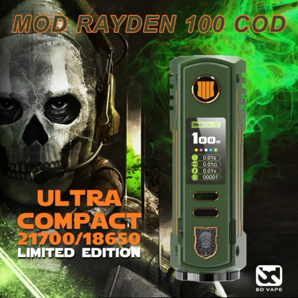 Mod Rayden 100 Limited Edition BD Vape cod