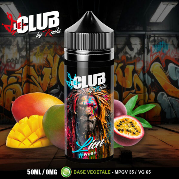 Lion | Le Club | Fruit du serpent - Mangue - Passion | 50 ml