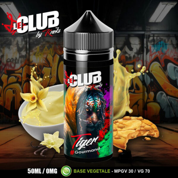 Tiger Le Club | Cookie - Custard | 50 ml