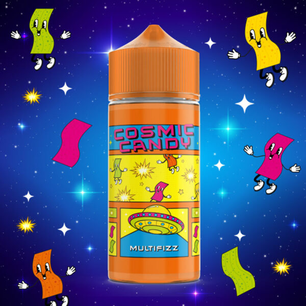 MultiFizz Cosmic Candy Bonbons fruités 50ml