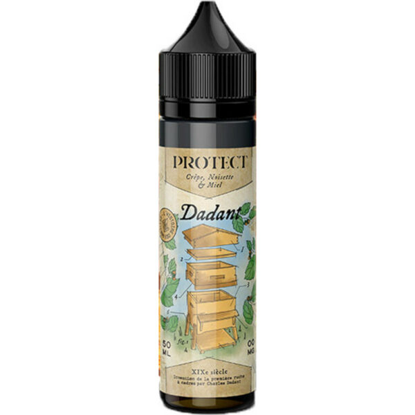 Protect présente Dadant, un e-liquide engagé mêlant crêpe, noisettes torréfiées et miel, fabriqué en France et soutenant l’apiculture.