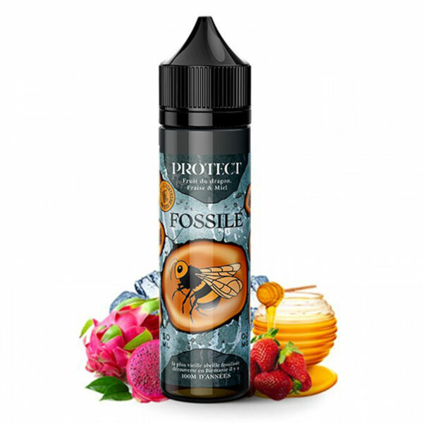 Fossile Histoire des Abeilles Fraise Fruit du dragon Miel 50 ml protect