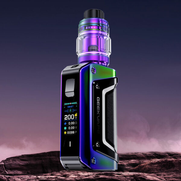 Kit Aegis Legend 3 Geekvape accus 18650 rainbow