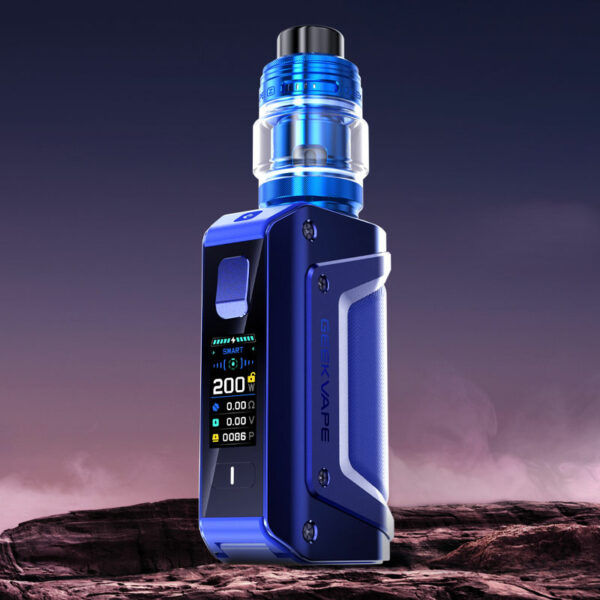 Kit Aegis Legend 3 Geekvape accus 18650 blue