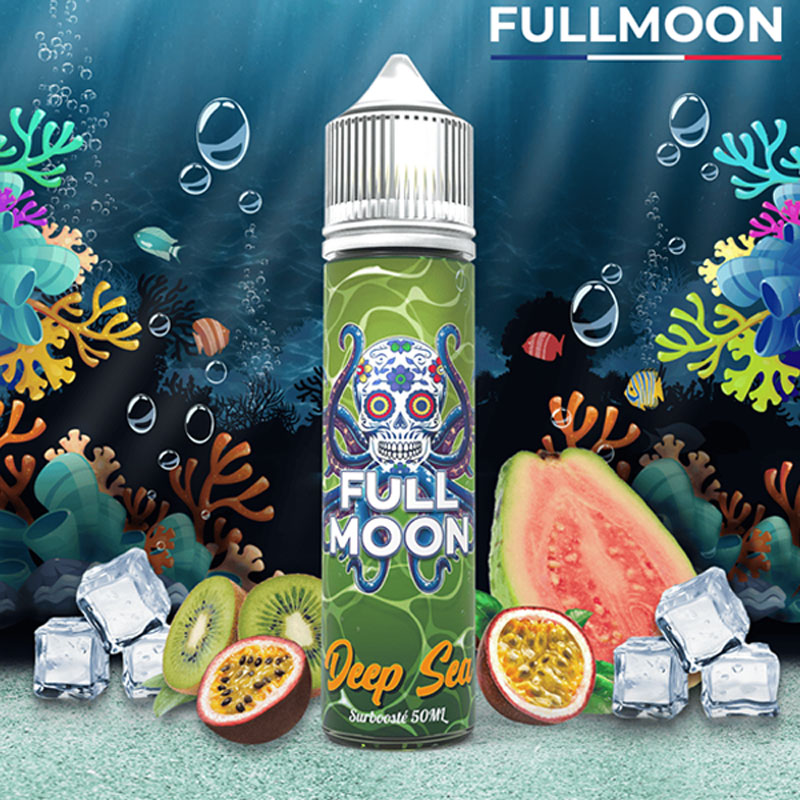 Deep Sea Full Moon Fruit de la passion Goyave Kiwi Frais 50ml