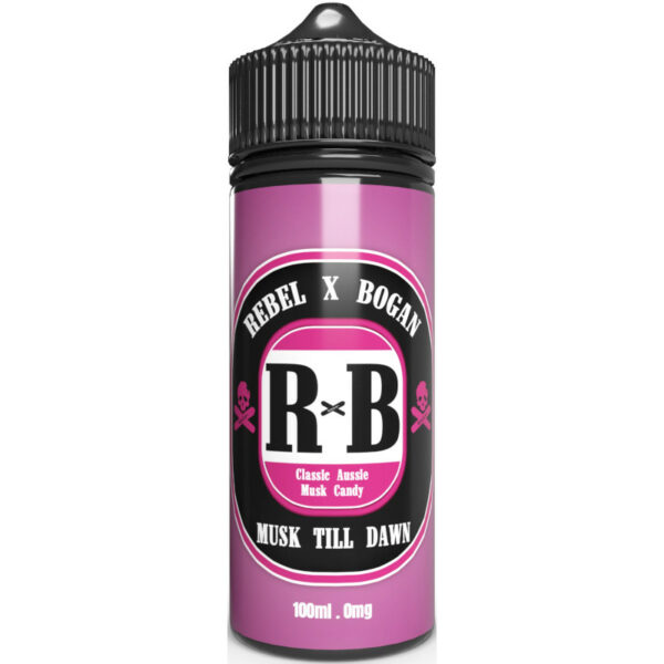 Rebel x Bogan dévoile Musk Till Dawn, une création unique où musc enivrant et vanille crémeuse s’unissent en 100 ml 30/70.