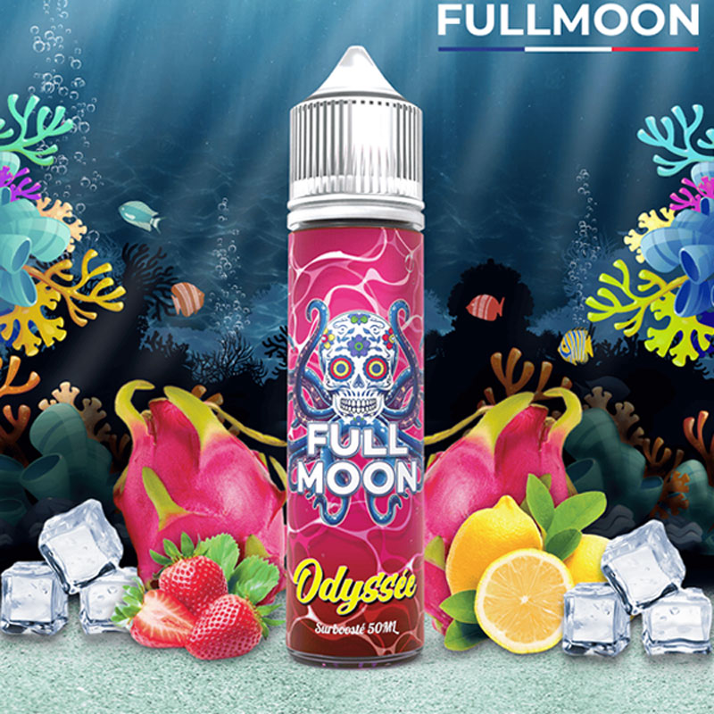 Odyssee Full Moon Fruit du dragon Fraise Citron Frais 50ml