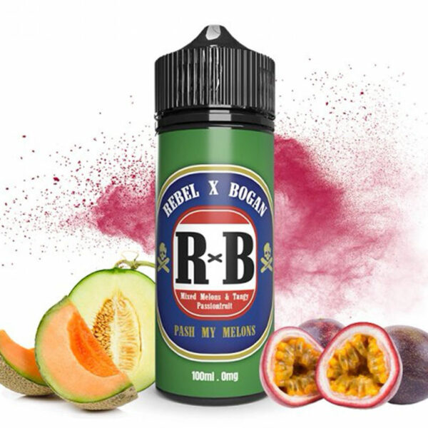 Pash My Melons Rebel x Bogan Melons - Fruit de la passion 100ml