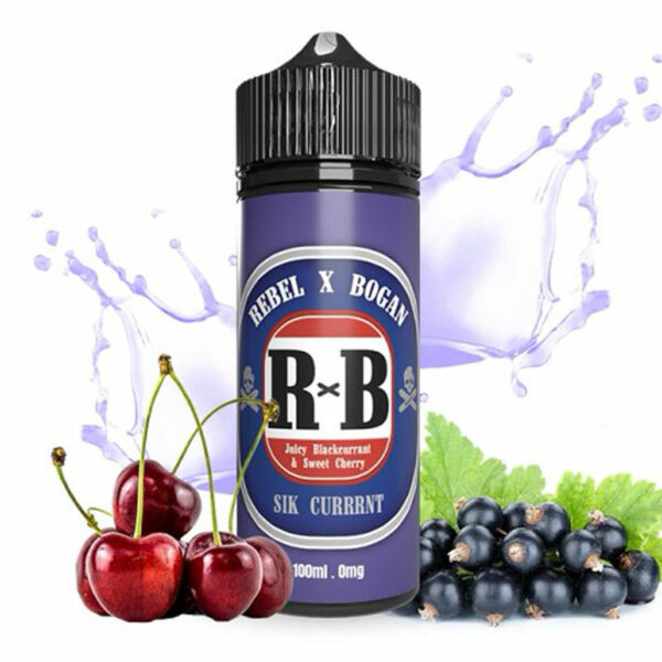 Sik Currrnt Rebel x Bogan Cassis - Cerise 100ml