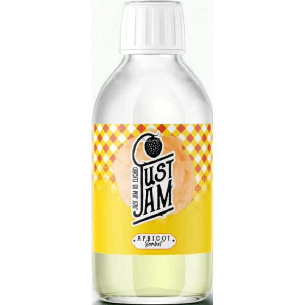 Just Jam dévoile Apricot Sorbet, une recette fruitée et rafraîchissante mêlant abricot et sorbet, en format 200 ml PG/VG 30/70.