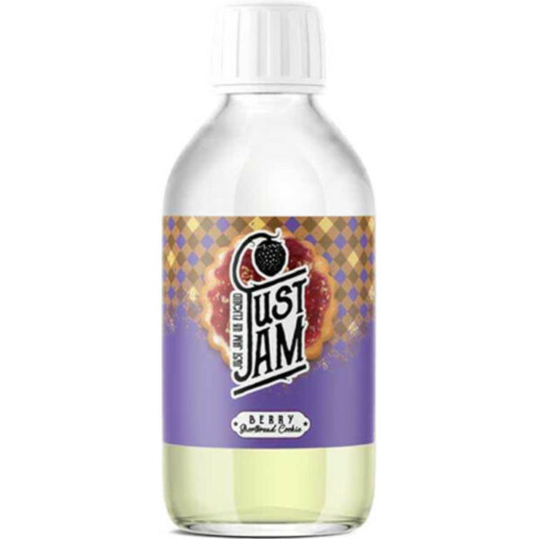 Just Jam dévoile Berry Shortbread Cookie, une recette gourmande et fruitée aux notes de shortbread et de fruits des bois, en 200 ml 30/70.