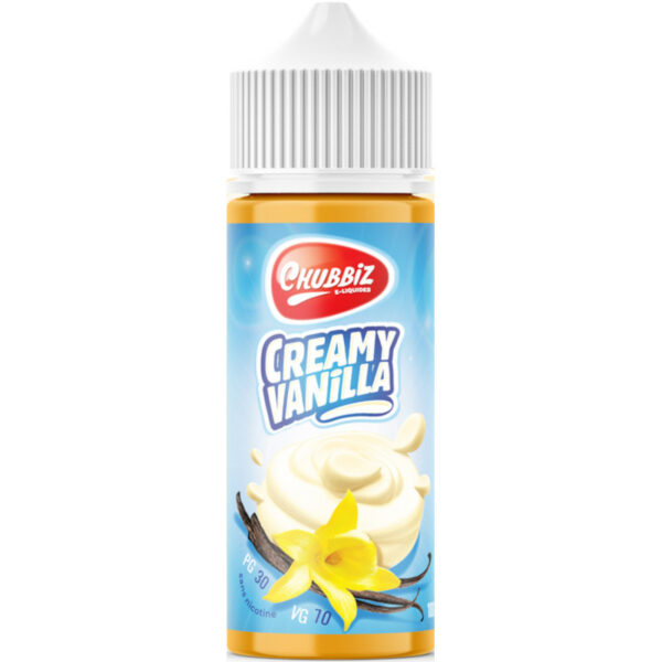 Voyagez dans l'univers gourmand du Creamy Vanilla, l'e-liquide premium de Chubbiz par Mixup Labs. Succombez à la douceur d'une crème onctueuse associée à une vanille délicatement sucrée. Un pur délice pour les amateurs de vape !