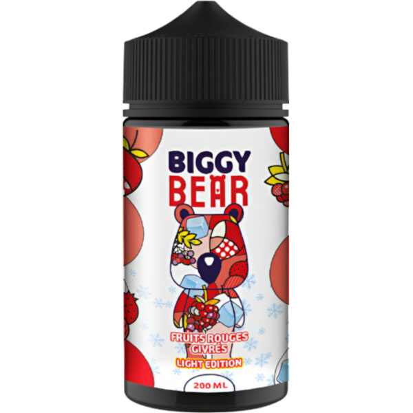 Découvrez Le Fruits Rouges Givrés Light Edition de la marque Biggy Bear, un e-liquide qui promet une expérience de vape unique et rafraîchissante, tout en subtilité. Conçu pour les amateurs de saveurs fruitées et légères, ce liquide se distingue par son mélange harmonieux de fruits rouges frais, sans sucralose, offrant une pause fruitée tout en délicatesse.