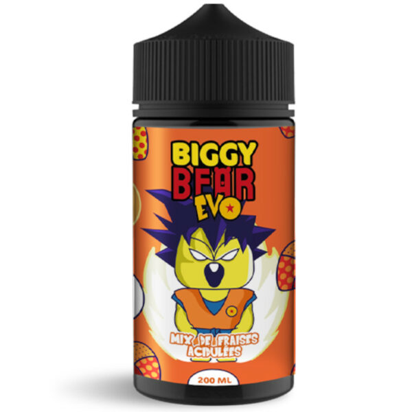 Mix de Fraises Acidulées | Biggy Bear EVO | 200 ml