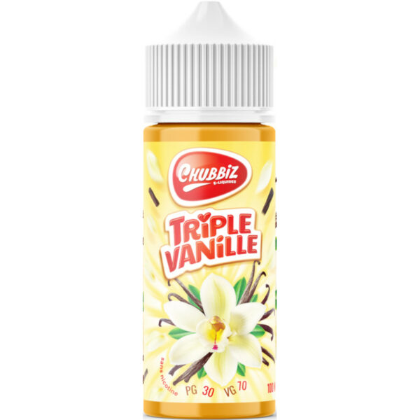 Explorez les délices de la vanille avec Triple Vanille, un e-liquide exceptionnel de la gamme Chubbiz par Mixup Labs. Un véritable plaisir pour les papilles!