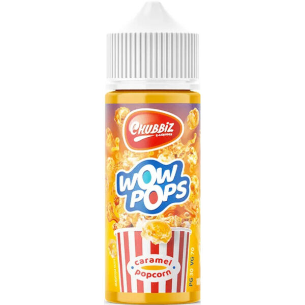 Plongez dans la gourmandise avec Wow Pops de Chubbiz par Mixup Labs. Le mélange parfait de caramel fondu et de popcorns croquants. Laissez-vous tenter par cette expérience de vape unique !