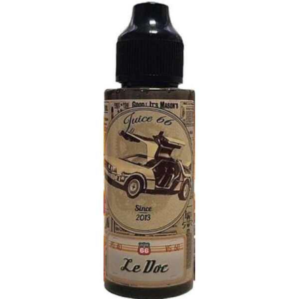 Plongez dans un univers réconfortant avec Le Doc de Juice 66. Savourez chaque bouffée de ce mélange parfait de biscuit crémeux, vanille douce et caramel fondant.