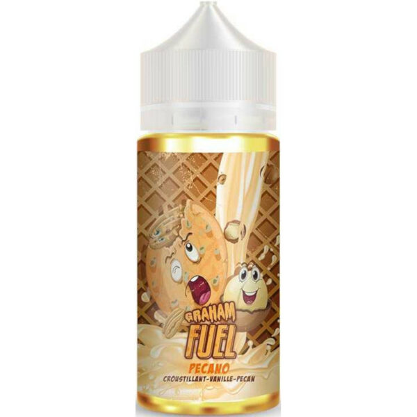 Découvrez le Pecano, le joyau de la gamme Graham Fuel par Maison Fuel. Ce e-liquide délicieux offre une explosion de saveurs avec son biscuit vanillé et ses éclats de noix de pécan. Un must pour les amateurs de vape gourmande !