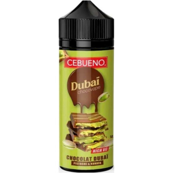 Découvrez Dubaï Chocovape d'El Mordjvape, une fusion parfaite de chocolat et kunafa. Offrez-vous un voyage gustatif inoubliable !