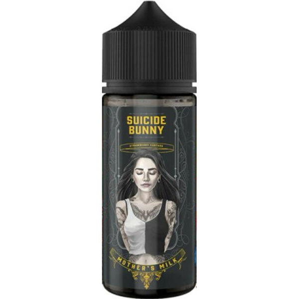 Dégustez des Mother's Milk Cookies de Suicide Bunny, un délice crémeux avec une touche de cookie doré. Transformez votre expérience de vape aujourd'hui !