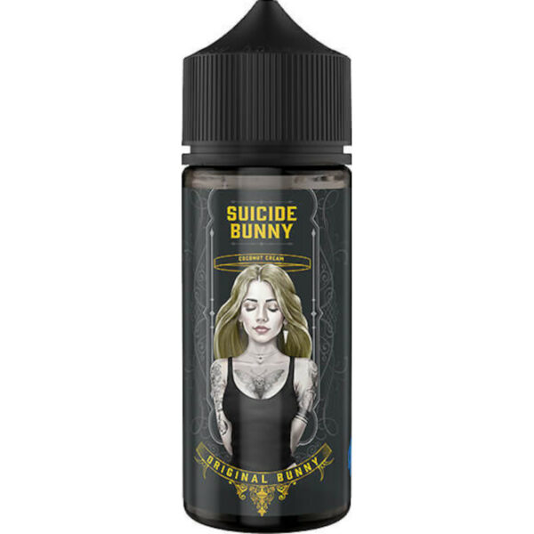 Découvrez Original Bunny de Suicide Bunny, un e-liquide doux avec une savoureuse noix de coco. Vibrez sous les tropiques en savourant chaque bouffée !