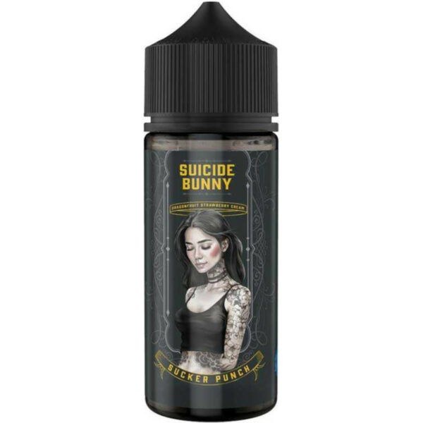 Découvrez le mélange enchanteur de Sucker Punch de Suicide Bunny ! Une explosion fruitée et crémeuse qui séduira vos papilles. Commandez maintenant !