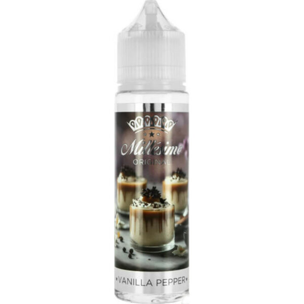Découvrez une expérience de vapotage raffinée avec le Vanilla Pepper de Millésime. Savourez la douceur de la vanille et le piquant du poivre !