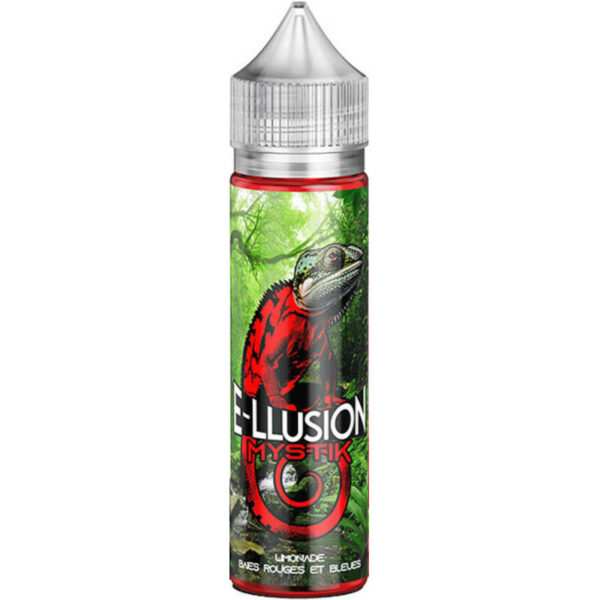Découvrez Mystik de E-llusion, un e-liquide qui apporte une fraîcheur pétillante avec ses fruits rouges et bleus. Vivez cette expérience envoûtante !
