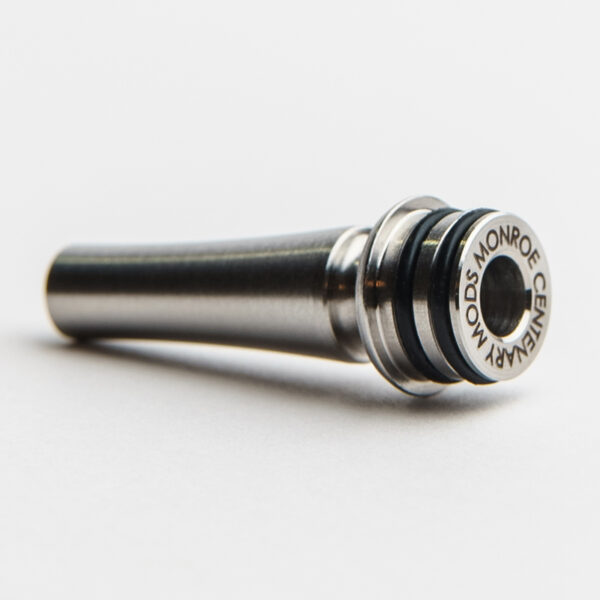 Drip Tip Silver Brushed Monroe Centenary Mods