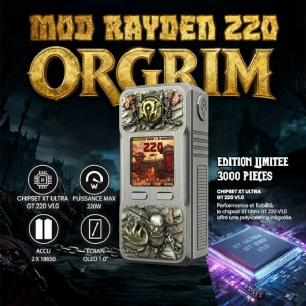 Rayden 220 Orgrim Limited Edition BD Vape