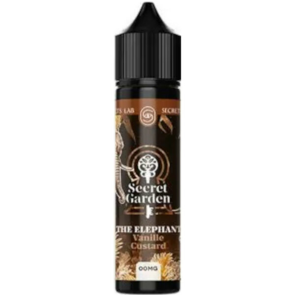 Laissez-vous porter par The Elephant : un e-liquide à la vanille custard profonde et suave, aussi majestueux qu’un voyage dans la savane.