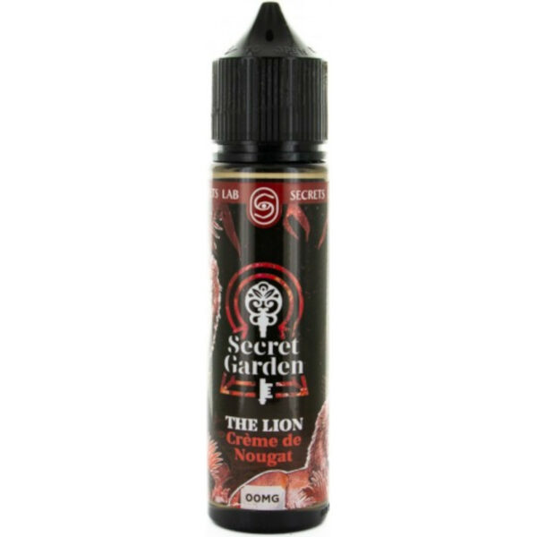 The Lion de Secret's Lab vous offre une crème de nougat fondante, puissante et gourmande. Un liquide noble, indomptable et délicieusement addictif.