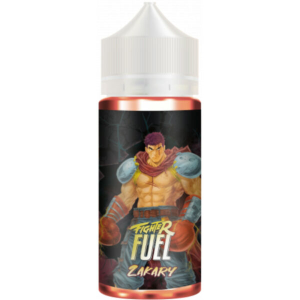 Zakary de Fighter Fuel par la Maison Fuel 100ml : un e-liquide fruité frais mêlant ananas, nectarine et une fraîcheur intense.