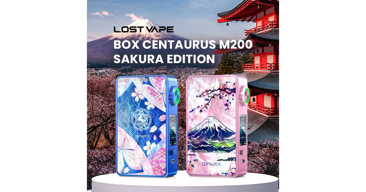 lost vape m200 sakura Kit Centaurus M200 Sakura Edition + Centaurus