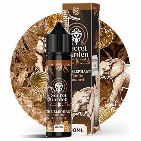 The Elephant - Secret Garden 50ml | E-liquide vanille custard