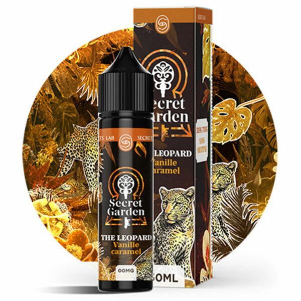 The Leopard - Secret Garden 50ml, e-liquide vanille caramel