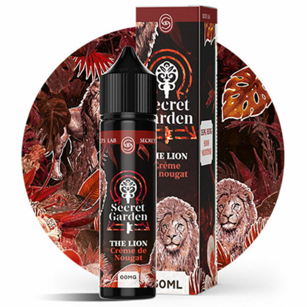The Lion - Secret Garden 50ml | E-liquide nougat gourmand