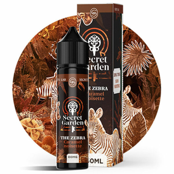 The Zebra - Secret Garden 50ml | E-liquide caramel noisette