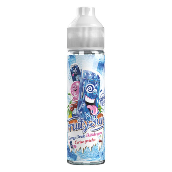 Energy Drink Bubble Gum Cerise Fruity Sun 50 ml