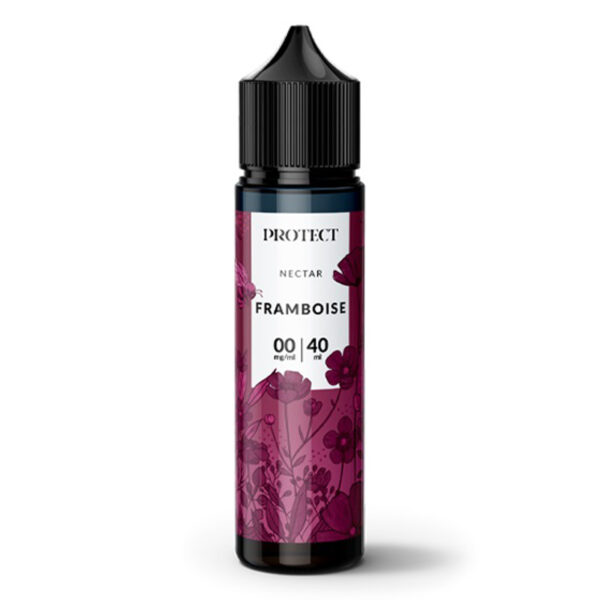 Framboise Protect 40 ml E-liquide 100% végétal saveur framboise