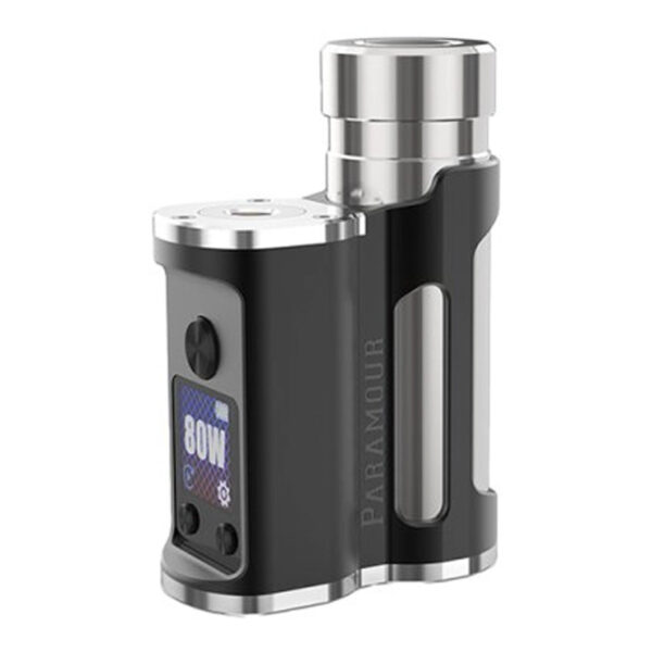Paramour SBS DNA80C Mechvape x Evolv black silver