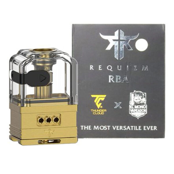Requiem RBA Thunder Cloud x El Mono Vapeador boite