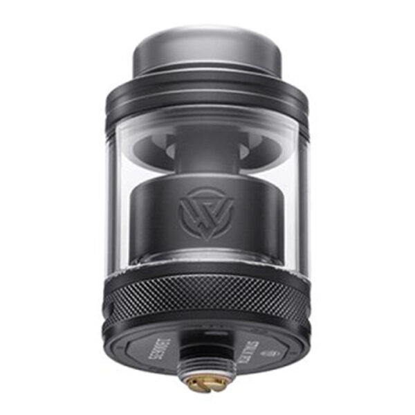 Stalk RTA Republic Of Vape polished gunmetal
